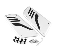 HPZPRPCEW Motorcycle Footboard Steps Footrest Foot Pad Pedal Footrests Pads For Y&amaha For T-MAX 560 T-MAX560 2019 2020 2021(Silver,Front)