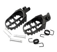 HPZPRPCEW Motorcycle Footrest Footpegs Foot Pegs Pedal For Yamaha PW50 80 TW200 Motorbike Dirt Pit Bike Accessories