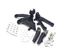 HPZPRPCEW Motorcycle Front Rider Footrest Pedals Foot Pegs Bracket Set For CBR600RR CBR600 RR 2003 2004 2005 2006 2007-2018(2003-2006)