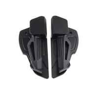 HPZPRPCEW Motorcycle Pedal Assembly Rear Passenger Foot Step For Vespa For Sprint For Primavera 50 150 2013-2023(BLACK)