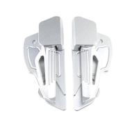 HPZPRPCEW Motorcycle Pedal Assembly Rear Passenger Foot Step For Vespa For Sprint For Primavera 50 150 2013-2023(Silvery)