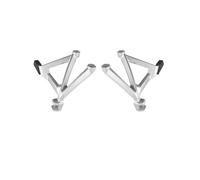 HPZPRPCEW Motorcycle Rear Passenger Footpegs Kit Footrests Foot Rest Bracket For B&MW R1250 R1200 GS LC For Adventure GS1250 GS1200 ADV R 1200(No pedals)