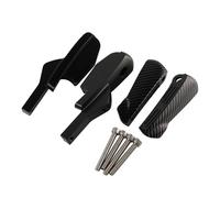 HPZPRPCEW Passenger Rear Footrests Foot Peg Extensions Extended Footpegs For Vespa GT 125 200 GTV 125 200 300 GTS 300ie GTS 150 GTS 250(BLACK)