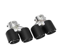 HPZPRPCEW Quad Carbon Fiber Exhaust Tip For G22 G23 M440i 2021 2022 Dual Exhaust Pipe Muffler Tip Exhaust System Nozzle Tailpipe(Carbon Fiber Texture G)