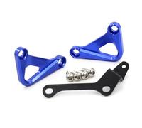 HPZPRPCEW Rear Footrest Blanking For Y&amaha MT-07 MT07 For Y-AMT FZ-07 MT 07 2014-2025 Motorcycle Racing Hook Foot Rest Foot Peg Pedals(Blue)