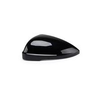 HPZPRPCEW Side Mirror Cover For VW For Jetta MK7 2019 2020 2021 2022 2023 Rearview Housing Shell Automotive Accessories(BLACK,Left)
