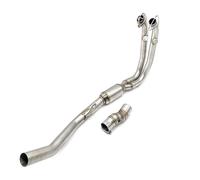 HPZPRPCEW Slip-on For CFMOTO 450MT 450 MT 450-MT 2023-2024 Motorcycle Full System 51MM Exhaust Pipe Modified Stainless Steel Front Pipe