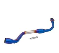 HPZPRPCEW Slip On Motorcycle Exhaust Muffler Contact Middle Middle Pipe For Grom M3 MSX 125 MSX125 2013 2014 2015 2016 2017 2018 2019(Style B)