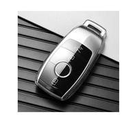 HPZPRPCEW Transparent TPU Car Key Case Protector Cover For Mercedes For Benz E C S GLC Class E200 E400 E63 W213 S550 S560 C260 A200(Transparent)