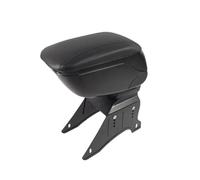 HPZPRPCEW Universal Armrest Box For Car Center Armrest No Punching Modification Black Armrest Storage Box Center Console