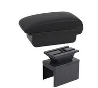 HPZPRPCEW Universal Car Armrest Box Universal Model Armrest Car Accessories Storage Box Retrofit Parts Increase Relieve Fatigue(A2 black line No USB)