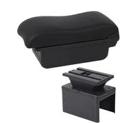 HPZPRPCEW Universal Car Armrest Box Universal Model Armrest Car Accessories Storage Box Retrofit Parts(B2 black line 3USB)