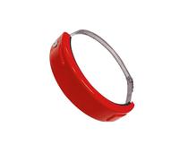 HPZPRPCEW Universal General Off-road Motorcycle Exhaust Anti-drop Ring Exhaust Protection Ring Off-road Exhaust Anti-wear Can Cover(RED)