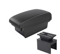 HPZPRPCEW Universal Model Armrest Box Storage Box Support Arm Interior Retrofit Parts Universal Car Armrest Box Central(B1 Black line 3USB)