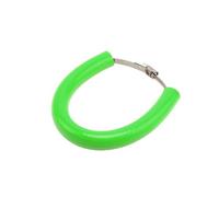 HPZPRPCEW Universal Motorcycle Accessories 100-160mm Universal Round Exhaust Protector Exhaust Pipe Silicone Fixing Rings(Green)