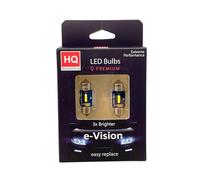 HQ Automotive e-Vision LED Lights C3W 1 LED HP1860 Sink, 31mm CanBus LED Light Bulb, White Lamp 6000K, 350lm, 10-30V LED Car Bulbs, CanBus Compatible LED Bulbs, Easy Replace Car Accessories