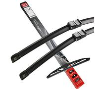 HQ AUTOMOTIVE Front + Rear Wiper Blade - 3pcs Replacement Blades, Fits Vauxhall Astra GTC 2005-2009, Windscreen Wiper Blades, Graphite-Coated & Natural Rubber, No Smear - Model AD71-222|HQ9