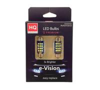 HQ Automotive LED Bulbs C5W 12xSMD 2016 CanBus, White 6000K, 950lm, 12V LED Lights, SMD-2016 Chip, Bright LED Car Bulbs, CanBus Compatible, LED Light Bulb, Car Accessories