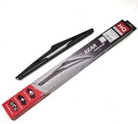 HQ AUTOMOTIVE Rear Blade Windscreen Wiper Blades fits FORD Focus 1pc Replacement Blades MK3 2011-2018 Graphite-Coated Natural Rubber No Smear Judder-Free Model HQ12E-V22