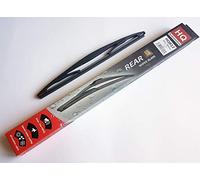 HQ AUTOMOTIVE Rear Blade Windscreen Wiper Blades fits JEEP Wrangler 1pc Replacement Blades JL 2017-onwards Graphite-Coated Natural Rubber No Smear Judder-Free Model HQB12-V32