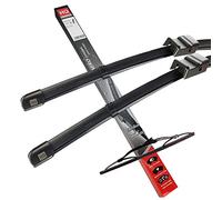 HQ AUTOMOTIVE Windscreen Wiper Blades 3pcs kit | Fits: FORD C-MAX 2007-2010, Focus 2003-2007 | model: AD91-622|HQ11B