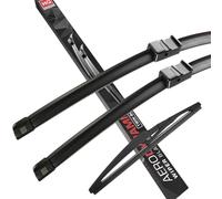 HQ Automotive Wiper Blades for Citroen Xsara, (2005-2010) Front Rear Kit, Adr62-622|Hq16B