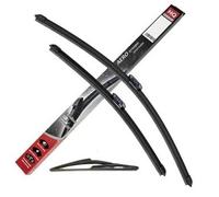 HQ Automotive Wiper Blades for DACIA Sandero Stepway Hatchback (2021 and later) Front Rear Wipers Replacement Kit