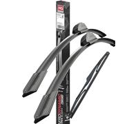 HQ Automotive Wiper Blades for Nissan Note (2013 and later) Front Rear Kit, Ad41-621|Hqb12