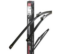 HQ Automotive Wiper Blades for Vauxhall Zafira C (2012 and later) Front Rear Kit, Adr82-234|Hq14J