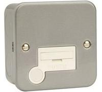 HQ Bargain CLICK - CL049 - Metal Clad 3A Fused Spur Flex Outlet