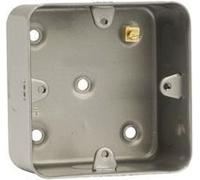 HQ Bargain CLICK - CL083 - Metal Clad 40Mm Single Back Box