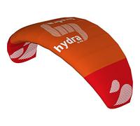 HQ HQ4 Hydra 300 R2F Kite Orange | Three-line water-starting mat including 200 kp dynea cords 3 x 20 m on 3-line controllable 50 cm span: 307 cm trainer kite