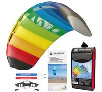 HQ Kites 1.3m Symphony Beach III Rainbow R2F