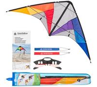 HQ Quickstep 2 Stunt Kite (Rainbow)