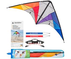 HQ Quickstep 2 Stunt Kite (Rainbow)