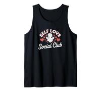 HQ Self Love Social Club Positive Affirmation Empowerment Tank Top