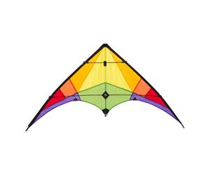 HQ Stunt Sport Childrens Kite Rookie Rainbow Easy to Fly 2 line Fun Kids Toy