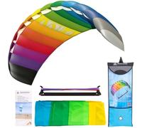 HQ Symphony Beach III 2.2 Sport Kite Mattress Unisex-Youth, Rainbow, 220 x 73 cm