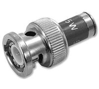 HQ TEC Coaxial RF Connector, BNC Terminator, RA, 50 Ohm, 1 Pack