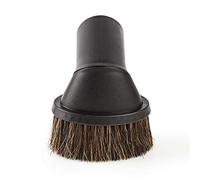 HQ W7-72504-ECHD Rotary Oval Dust Brush for 35 or 32 mm Vacuum Cleaner Tube, Black