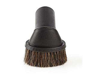 HQ W7-72504-ECHD Rotary Oval Dust Brush for 35 or 32 mm Vacuum Cleaner Tube, Black