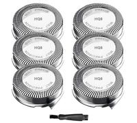 HQ8 Replacement Heads For Philips Norelco Aquatec Replacement Heads For Shavers Razor HQ8505 Replacement Blades For PT720 AT810 AT815 PT730 AT880 At830, Upgraded HQ8 Blades[6 Pack]