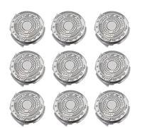 HQ9,Compatible for Philips，HQ9100 HQ9190 HQ9070 HQ9170 HQ9020 HQ8160 HQ8250 HQ9090,Replacement Shaver Head Blade Parts(9pcs)