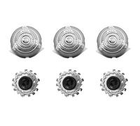 HQ9 Replacement Shaver Heads 3 Pack Electric Shaver Blades Compatible with HQ9100 HQ9140 HQ9160 HQ9170 HQ8240 HQ8140 PT920CC PT925 AT940 Rotary Shavers