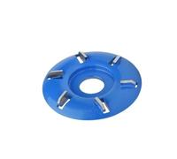 HQABCUTR 1pc 6-Teeth 22mm Bore 16mm Curved Knife Wood Grinding Wheel Rotary Disc Turbo Carving Cutting Accessories