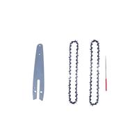 HQABCUTR 6Inch Mini Chainsaw Chain Bar Pitch with Guide Wood Cutting Semi Chisel Spares