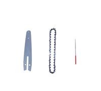 HQABCUTR 6Inch Mini Chainsaw Chain Bar Pitch with Guide Wood Cutting Semi Chisel Spares