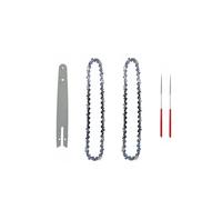 HQABCUTR 8 Inch Chainsaw Blade 1/4" Pitch 45 Drive Link Electric Saw Guide Bar and Chain Set