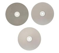 HQABCUTR 8Inch 200mm Diamond Coated Lapping Disc Grit 60-3000 1/2inch