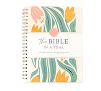 HQAYHSZD KBBYT The Bible In A Year: A 52-Week Study, Spiral Bible Study Guide, 52-Week Bible Study Plan, A Yearlong Bible Study for Women (A5)